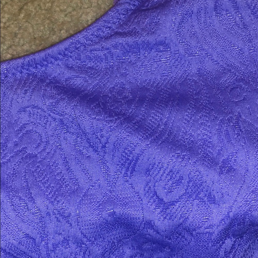 Purple flounce bikini top - Picture 2 of 3
